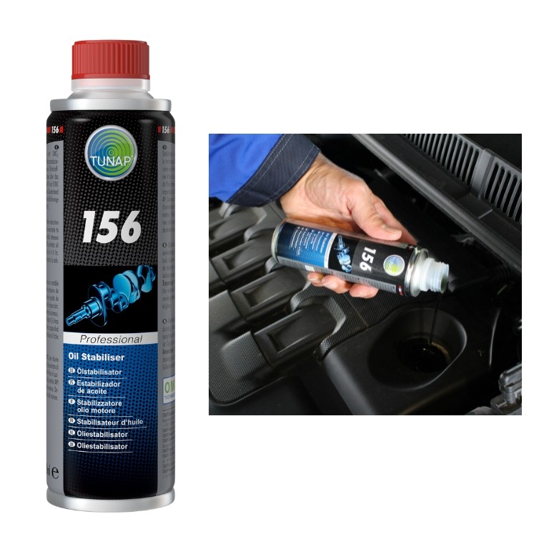 Traitement TUNAP 156 versé dans un moteur roulant à l'éthanol