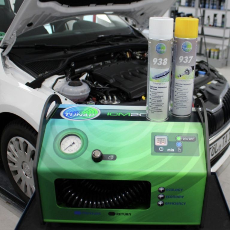 Injecto Clean pour le nettoyage curatif des injecteurs Injecto Clean avec les additifs TUNAP 937 et 938